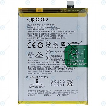 Oppo A5 2020 (CPH1931) A9 2020 (CPH1937 CPH1939 CPH1941) Baterie BLP727 5000mAh foto