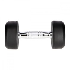 Gantera cauciucata cu greutate fixa HMS HG PRO 6kg FitLine Training foto