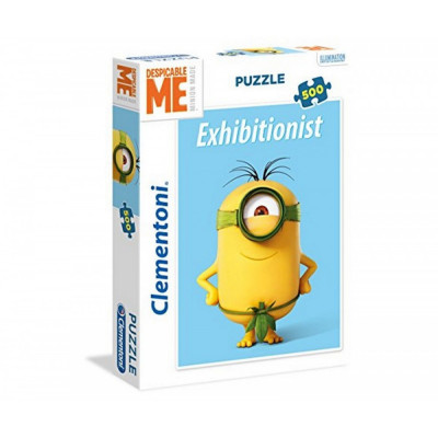 Puzzle Clementoni - Minions - Exhibitionist, 500 piese (60879) foto