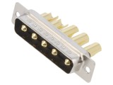 Conector D-Sub 5 Pini Mufă Tată Lipire 240V