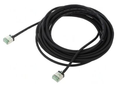 Cabluri patch U/FTP Cat 8.1 5m 32AWG LSZH negru foto