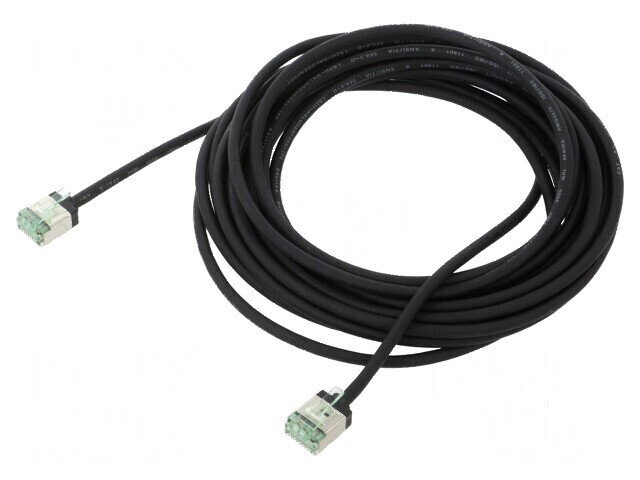 Cabluri patch U/FTP Cat 8.1 5m 32AWG LSZH negru