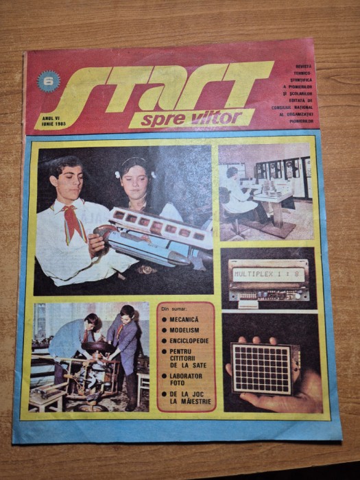 start spre viitor iunie 1985 - tunelul aerodinamic