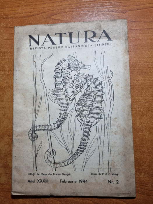 natura februarie 1944-inceputul chimiei in romania,harta cerului