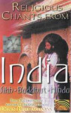 Casetă audio Deben Bhattacharya &lrm;&ndash; Religious Chants From India, originală, Folk