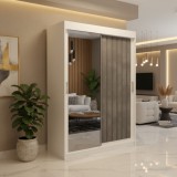 Dressing Tapitat ADELA Gri Cu Oglinda Comandă acum