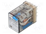 Releu electromagnetic FINDER 4PDT 6V DC 7A 250VAC soclu