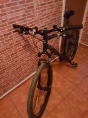 Bicicleta MTB ROCKRIDER 520 Negru foto