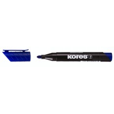 Marker permanent, varf rotund 3 mm, uscare rapida, pentru orice suprafata - Verde