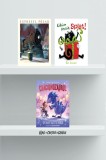 Pachet 3 cărți de Crăciun ilustrate 3-8 ani (Expresul Polar, Crăciunozaurul, Crăciun fericit, Splat) - Chris Van Allsburg, Rob Sco...