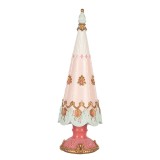 Cumpara ieftin Brad Craciun polirasina multicolora &Oslash; 10x30 cm