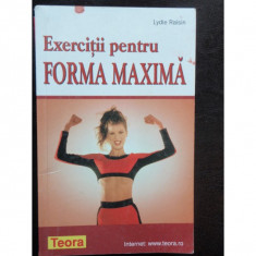 EXERCITII PENTRU FORMA MAXIMA - LYDIE RAISIN foto