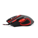 Mouse pentru gamer, Esperanza, MX401 HAWK, USB, 2400dpi, Negru/Rosu