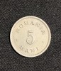 Moneda 5 bani 1900