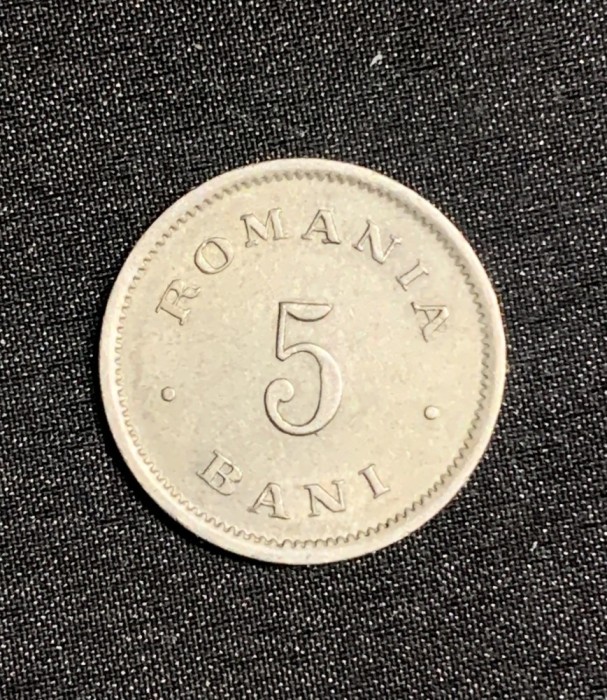 Moneda 5 bani 1900