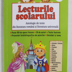 LECTURILE SCOLARULUI , ANTOLOGIE DE TEXTE DIN LITERATURA ROMANA SI LITERATURA UNIVERSALA , CLASA A - V - a de ST. M. ILINCA , 2021