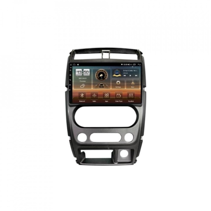 Navigatie dedicata cu Android Suzuki Jimny 2005 - 2018, 8GB RAM, Radio GPS Dual