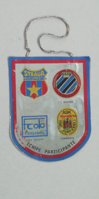 D9 53 - fanion - sport - fotbal - Turneu international Cupa Steaua - 1987 foto