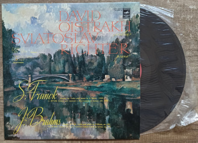 S. Franck, Sonata in A Major, J. Brahms, Sonata no. 3// disc vinil foto