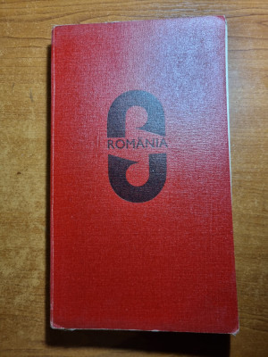 romania ghid atlas turistic - din anul 1971 foto