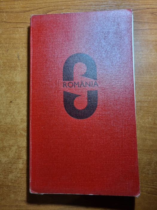 romania ghid atlas turistic - din anul 1971