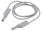 Cablu de măsurare HIRSCHMANN 32A 4mm gri cu soclu axial 934088106