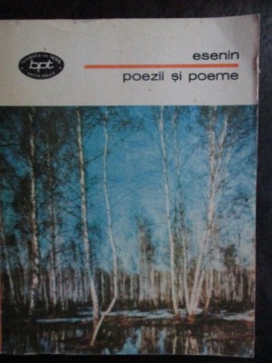 Poezii si poeme-Esenin foto