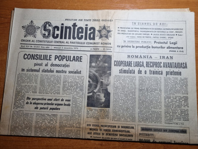 scanteia 3 decembrie 1975-articol si foto pitesti,hotelul montana sinaia,tecuci foto