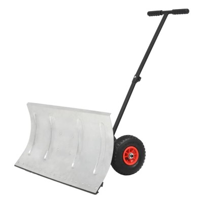 Plug de zăpadă manual cu roți, 100 x 44 cm foto