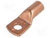 Terminal tip inelar tubular, pentru surub M8, ERGOM - KM35/8