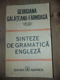 Sinteze de gramatica engleza- Georgiana Galateanu-Farnoaga