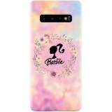 Husa silicon personalizata pentru Samsung Galaxy S10 Plus, Barbie