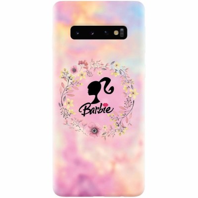 Husa silicon personalizata pentru Samsung Galaxy S10 Plus, Barbie foto