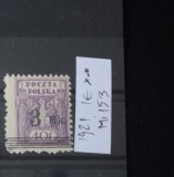 TS23 - Timbre serie Polonia - 1921 ** nestampilat mi153, Stampilat