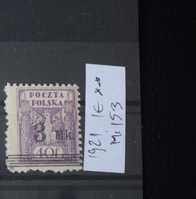 TS23 - Timbre serie Polonia - 1921 ** nestampilat mi153