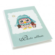 Album fotografii Brown Owl, format 10x15, 36 buzunare slip in, verde foto