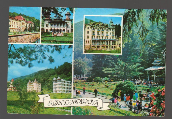 CPIB 18979 CARTE POSTALA - SLANIC MOLDOVA, MOZAIC