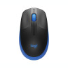 MOUSE wireless LOGITECH M190 wireless negru / albastru 910-005907