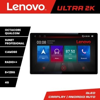 Navigatie Renault Trafic 2008-2012 8 core ecran 13&quot; 2K 8+128 Android Waze USB Navigatie 4G 360 Toslink Youtube Radio CarStore Technology