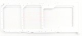 Suport SIM Samsung Galaxy A02s A025 Original Alb Slot SIM Card Tava SIM