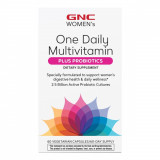 Complex de multivitamine pentru femei cu probiotice Women&#039;s One Daily, 60 capsule, GNC
