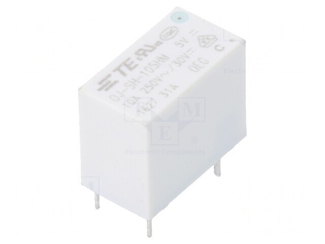 Releu Electromagnetic SPST-NO 5VDC 10A 250VAC