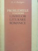 Problemele Studierii Limbilor Literare Romanice - R.A. Budagov, 1962, Editura Stiintifica, Romana, Carte