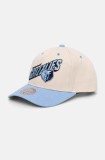 Mitchell&amp;Ness sapca Memphis Grizzlies culoarea bej, modelator, HHSS7555-MGRYYPPPOFWH