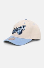 Mitchell&amp;Ness sapca Memphis Grizzlies culoarea bej, modelator, HHSS7555-MGRYYPPPOFWH