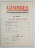 GANDIREA , REVISTA , SERIA NOUA , ANUL II , NUMARUL 6 de MIHAI MARINICA , 1993