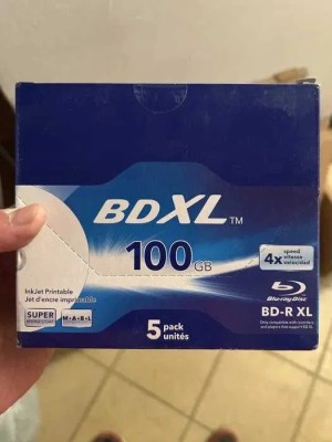 Verbatim bd-r xl blu-ray 100gb 4x la bucata foto