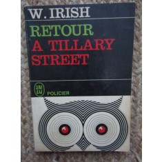 Retour &agrave; Tillary Street - William Irish