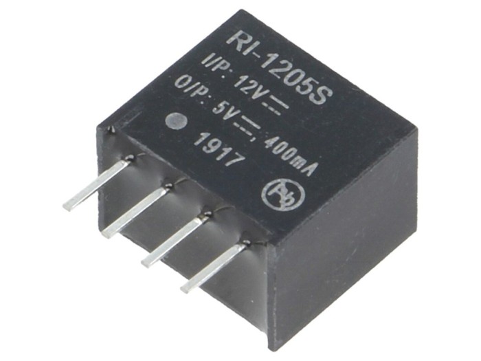 Convertor DC/DC 2W 12V la 5V