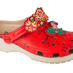 Papuci flip-flop Classic Frida Kahlo Classic Clog 209450-2Y2 roșu